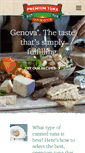 Mobile Screenshot of genovaseafood.com